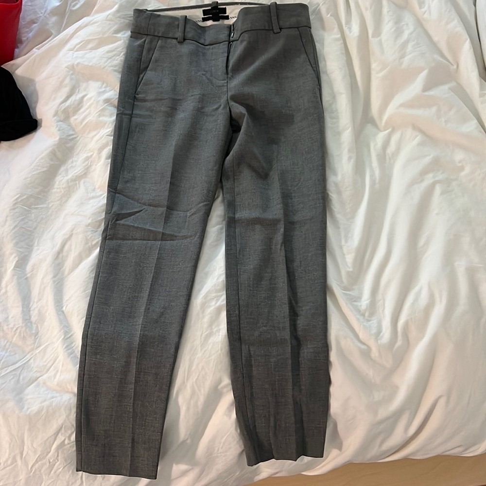 J crew Cameron pants in grey